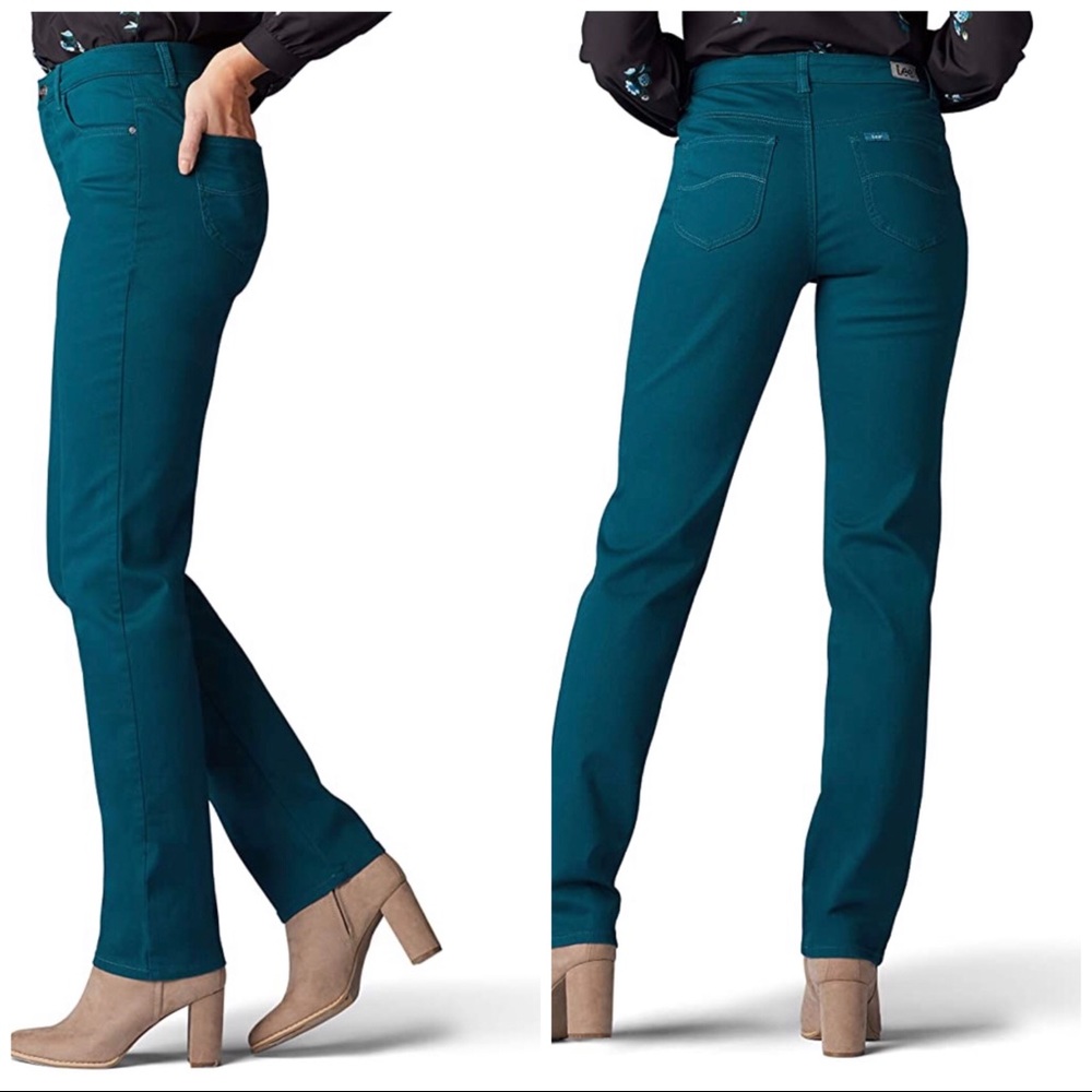 👯‍♀️Host Pick⚡️Lee Instantly Slim Monroe Straight Leg Jeans - Picture 2 of 8